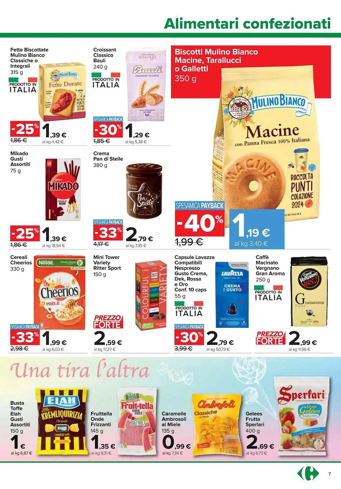 Volantino Carrefour Express da 18 aprile a 5 maggio di 2024 - Pagina del volantino 7