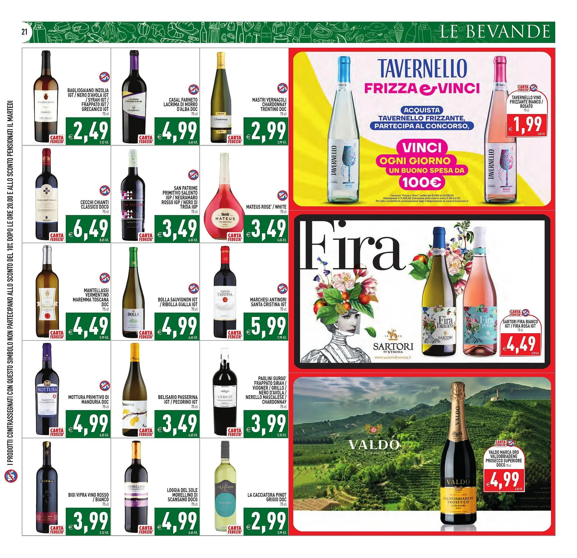 Volantino Supermercati Agorà da 18 agosto a 25 agosto di 2025 - Pagina del volantino 21