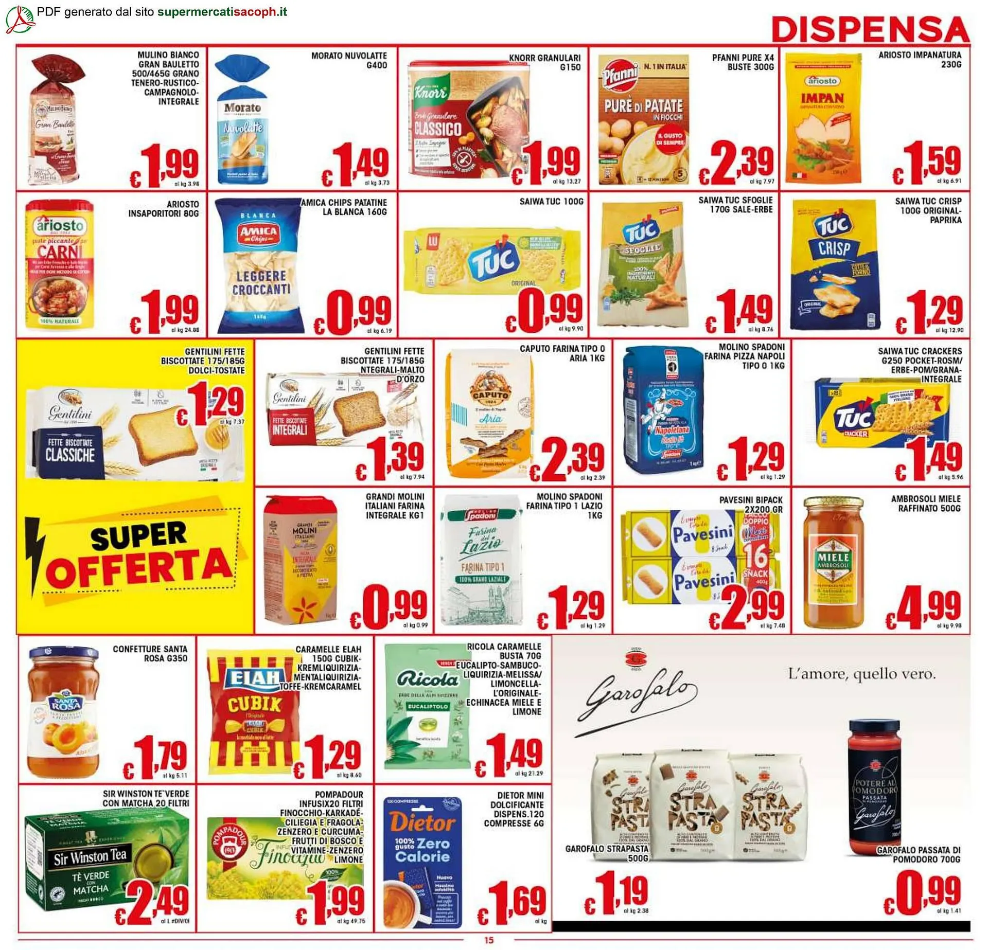 Volantino Sacoph da 25 febbraio a 4 marzo di 2026 - Pagina del volantino 15
