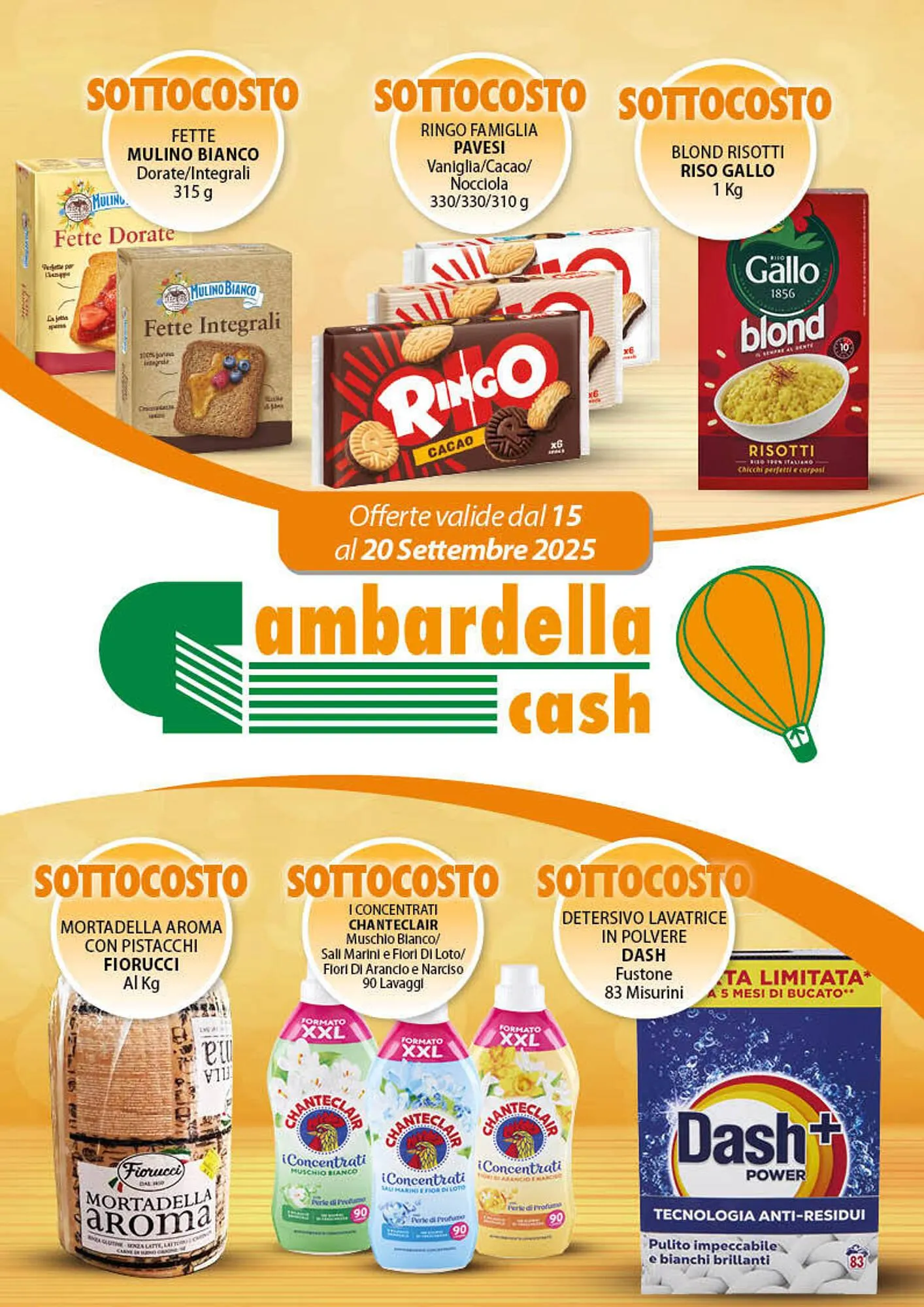 Volantino Gambardella Cash da 13 settembre a 16 settembre di 2025 - Pagina del volantino 1