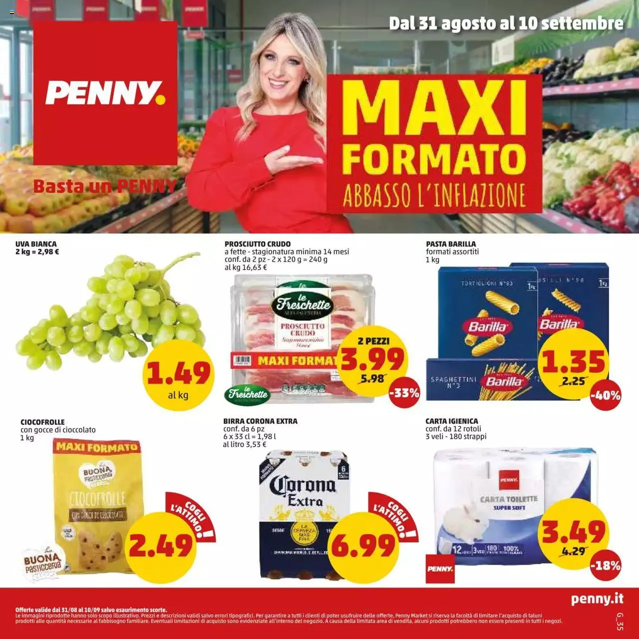 Volantino PENNY da 31 agosto a 10 settembre di 2023 - Pagina del volantino 1