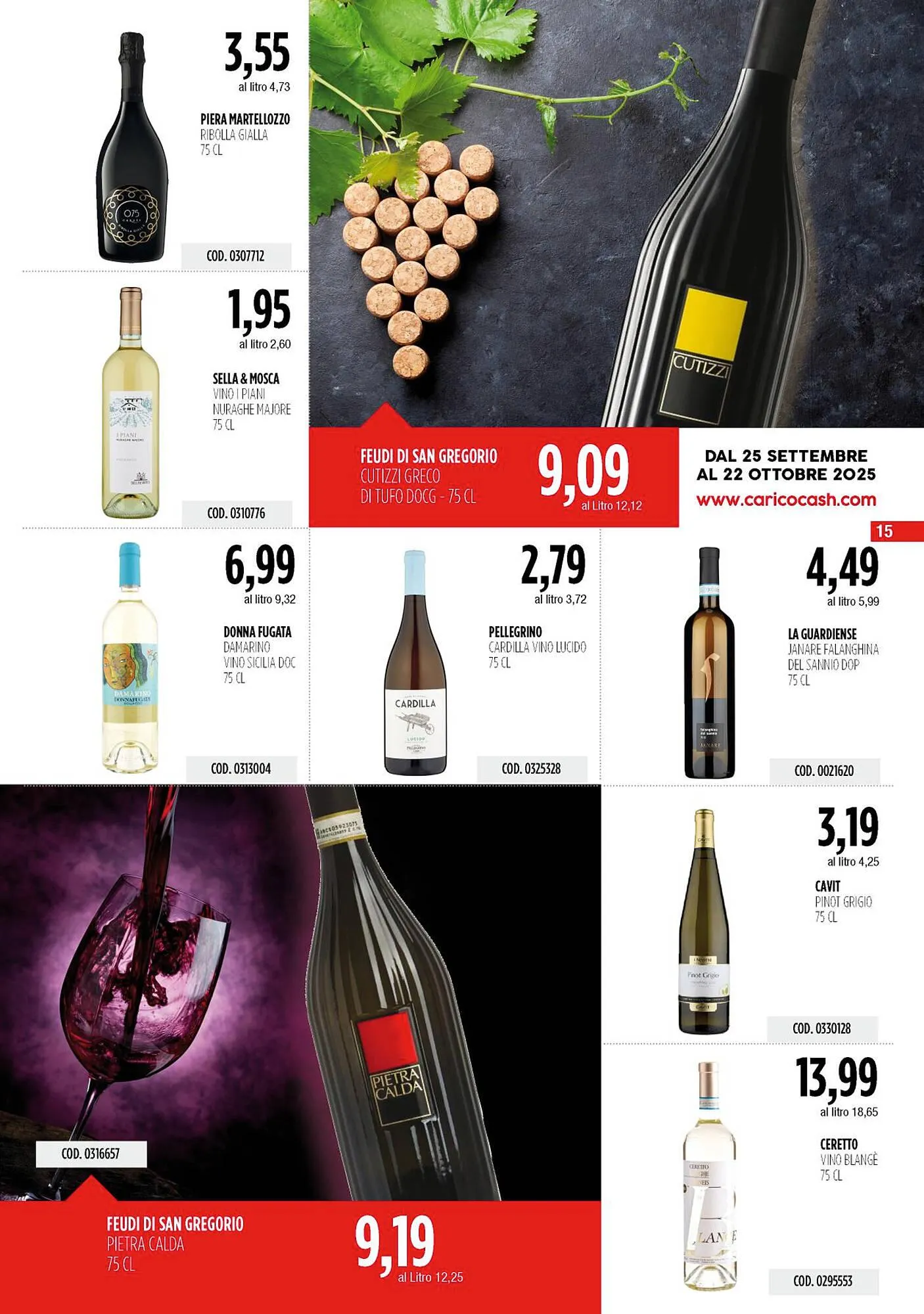 Volantino Carico Cash & Carry da 25 settembre a 22 ottobre di 2025 - Pagina del volantino 15