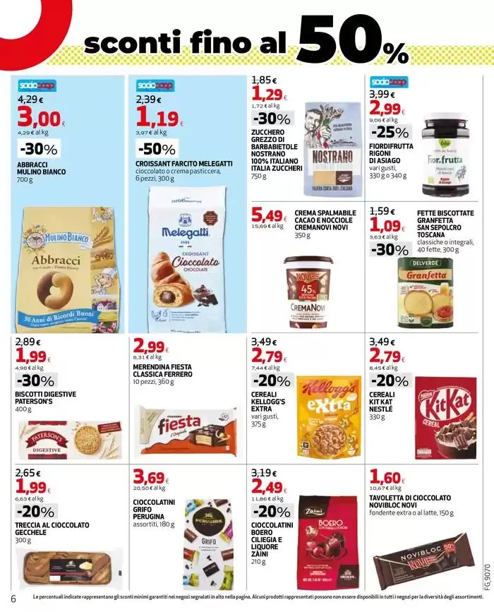 Sconti fino al 50% da 13 marzo a 26 marzo di 2025 - Pagina del volantino 6