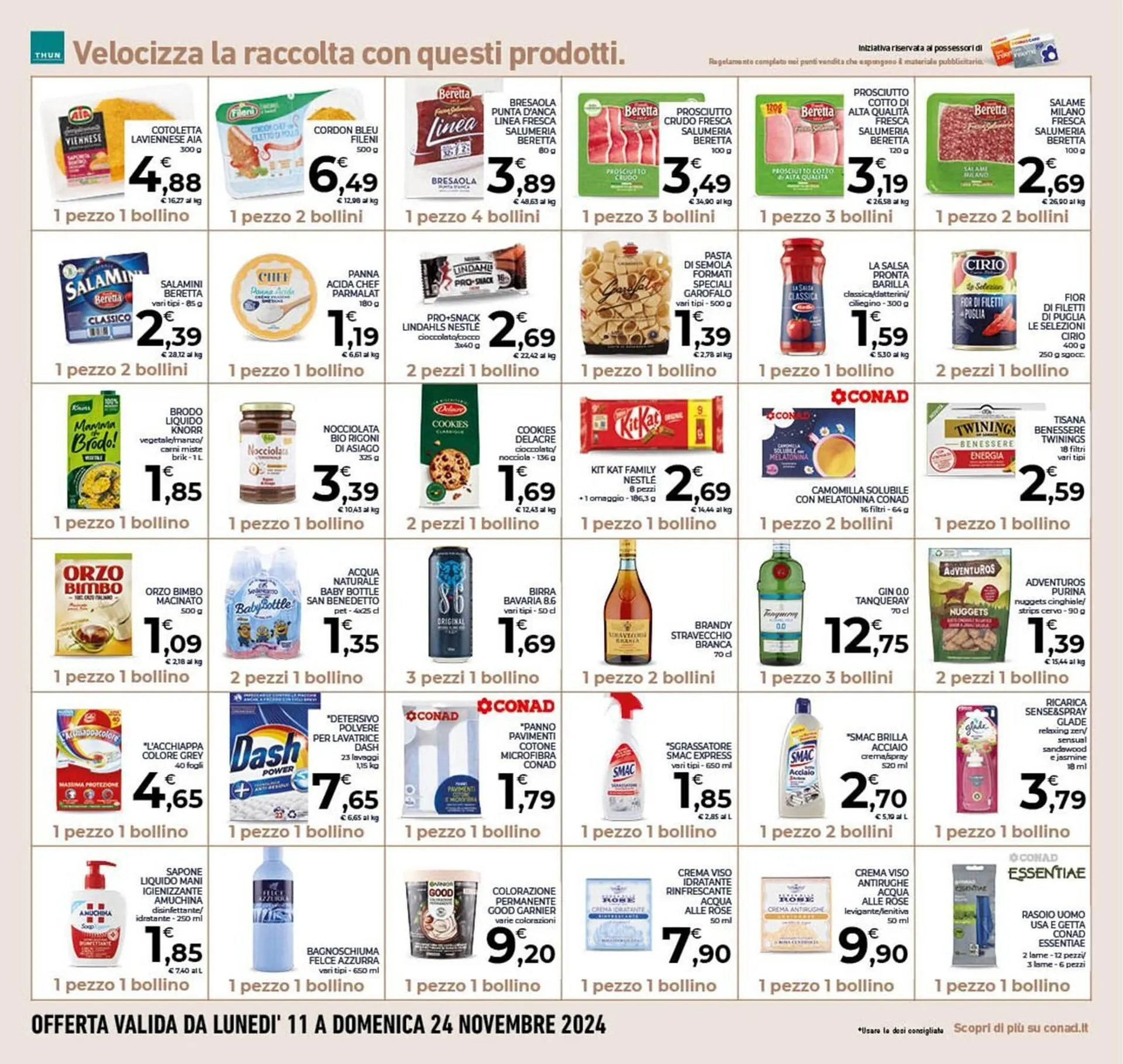 Volantino Conad da 13 novembre a 24 novembre di 2024 - Pagina del volantino 22