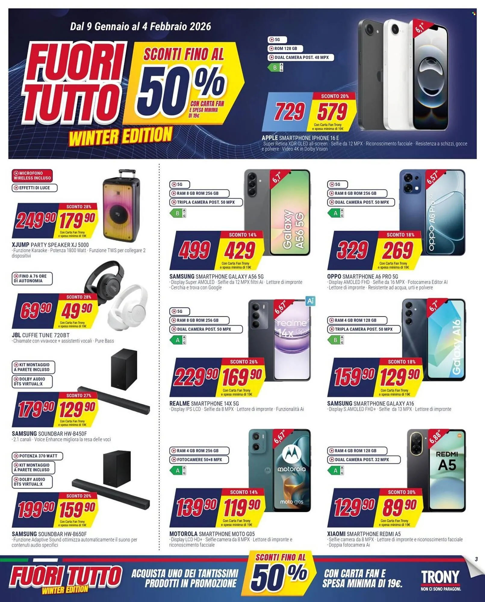Volantino Trony da 9 gennaio a 4 febbraio di 2026 - Pagina del volantino 3