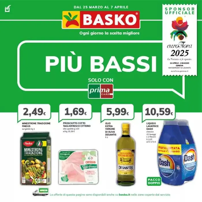 Più Bassi da 25 marzo a 7 aprile di 2025 - Pagina del volantino 1