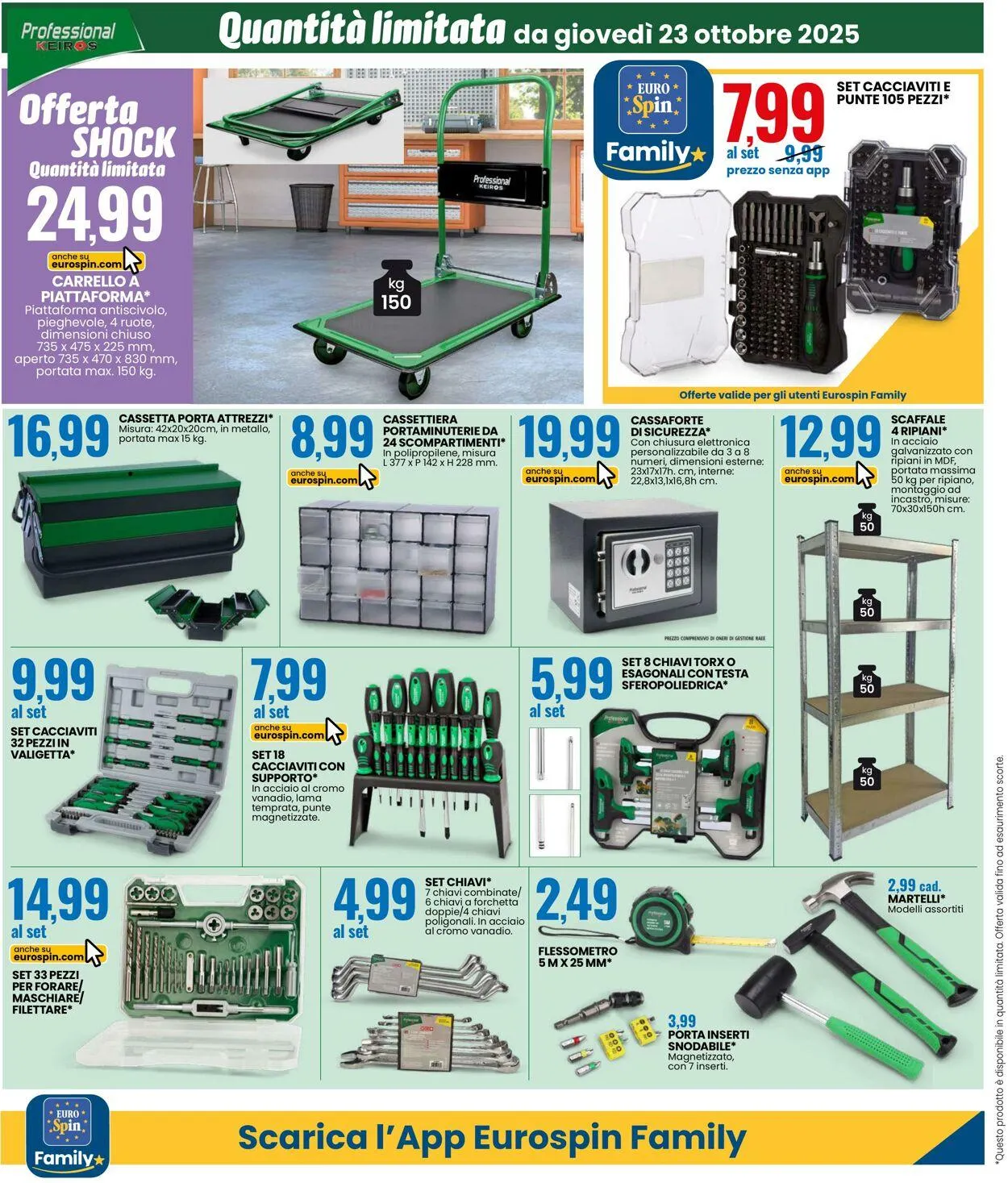 EURO Spin Volantino attuale da 23 ottobre a 3 novembre di 2025 - Pagina del volantino 12