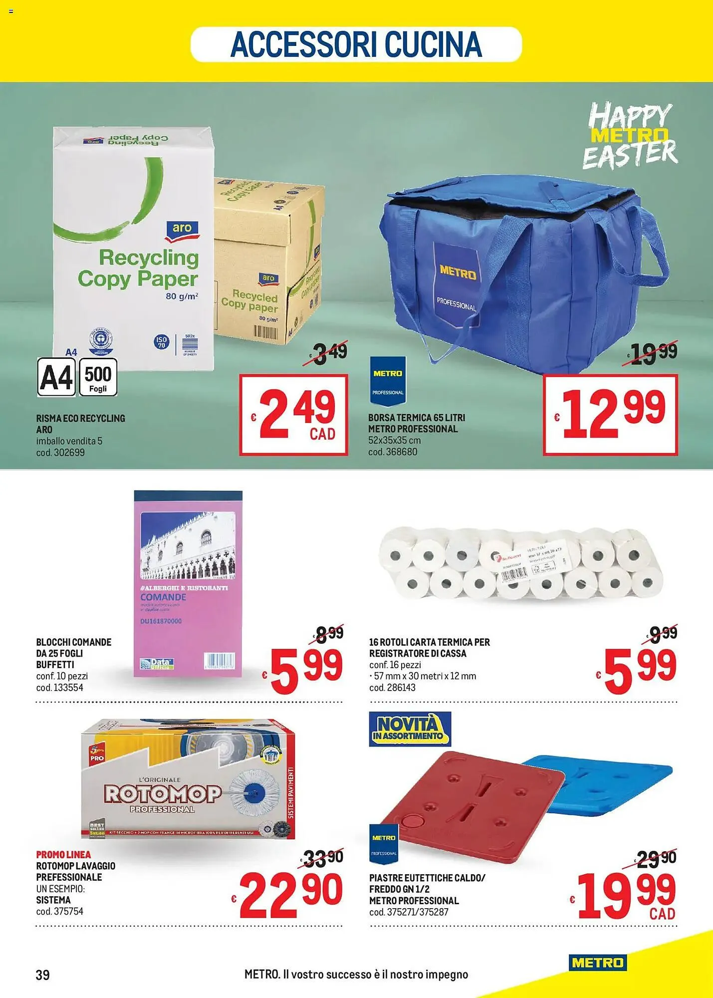 Volantino Metro da 19 marzo a 1 aprile di 2026 - Pagina del volantino 39