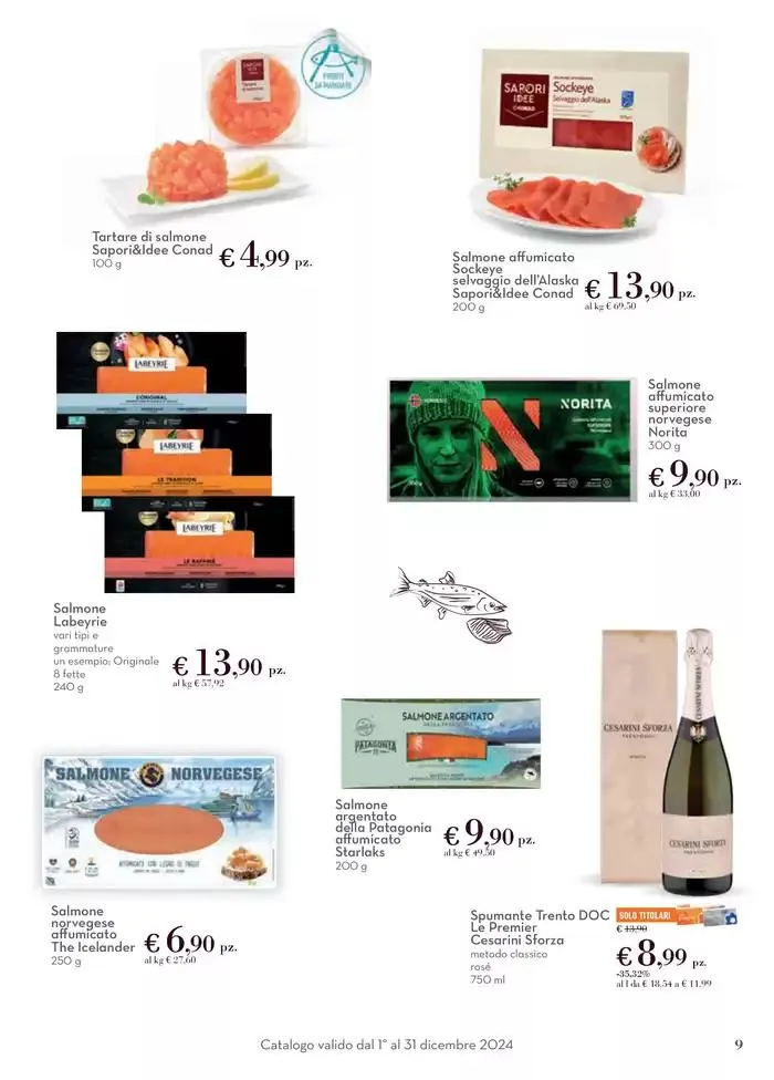 Incontri di gusto sulla tua tavola da 29 novembre a 31 dicembre di 2024 - Pagina del volantino 9