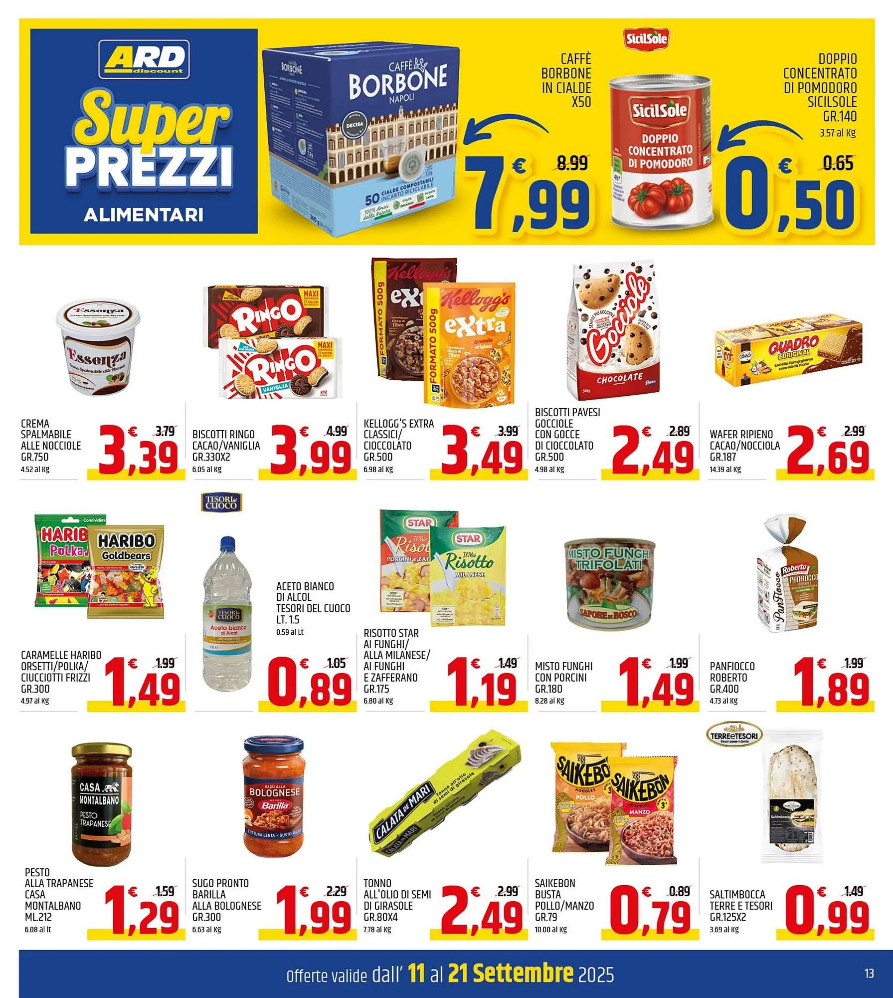 Volantino Ard Discount da 11 settembre a 21 settembre di 2025 - Pagina del volantino 13