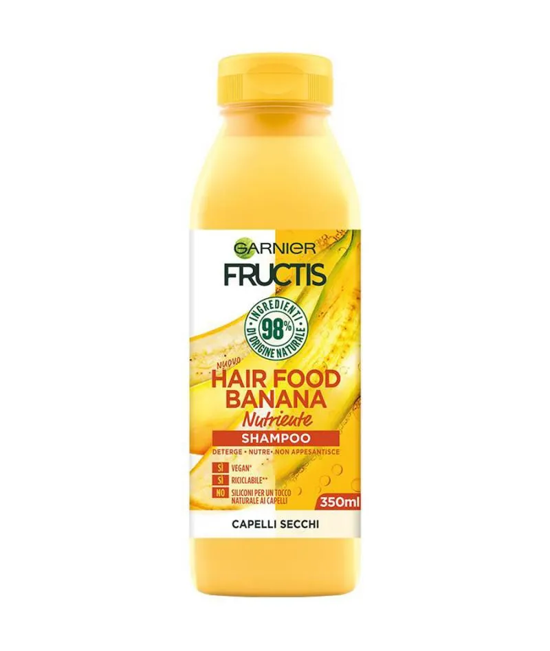FRUCTIS SHAMPOO HAIR FOOD BANANA NUTRIENTE 350ML