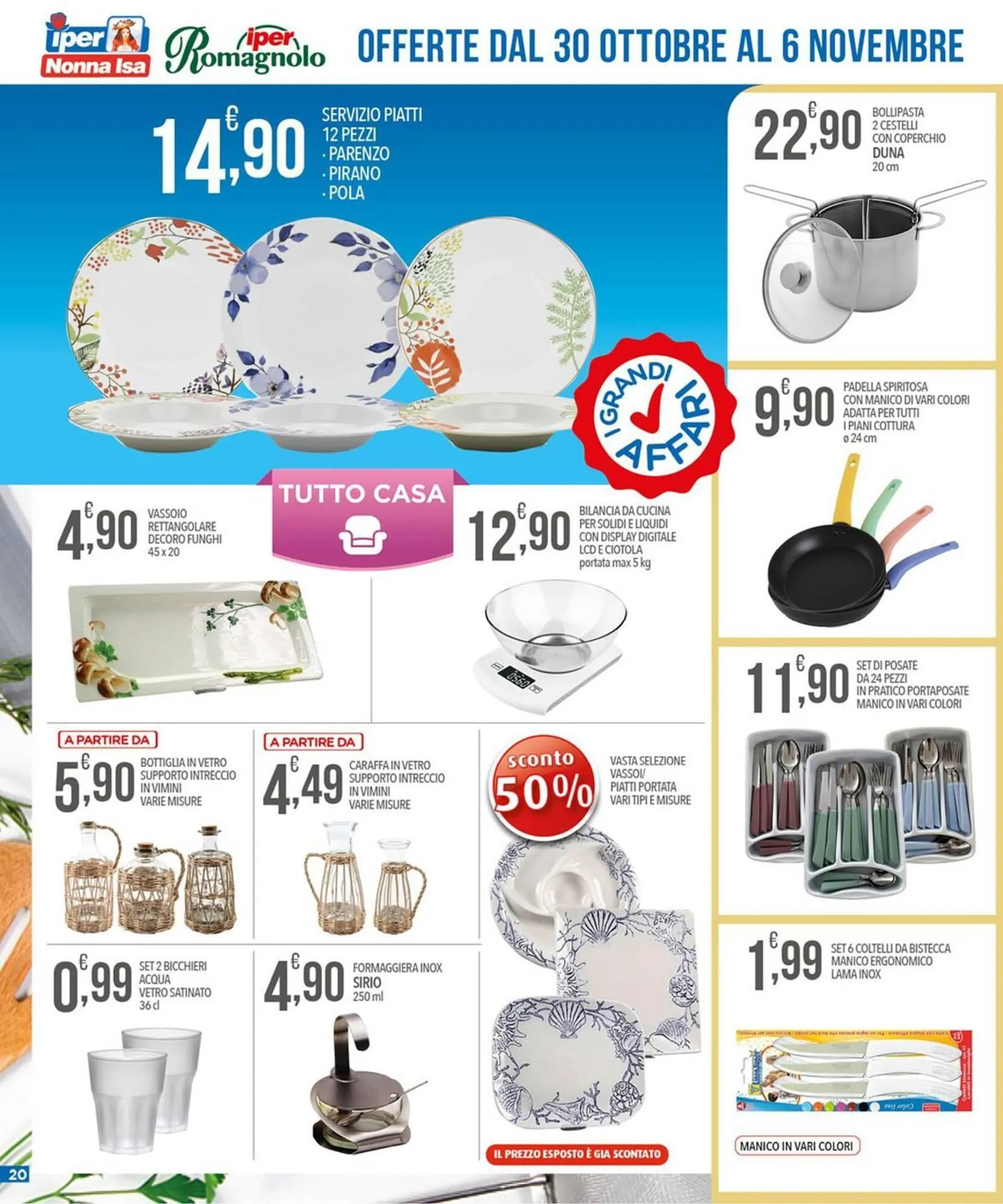Volantino Iper Nonna Isa da 30 ottobre a 6 novembre di 2025 - Pagina del volantino 20
