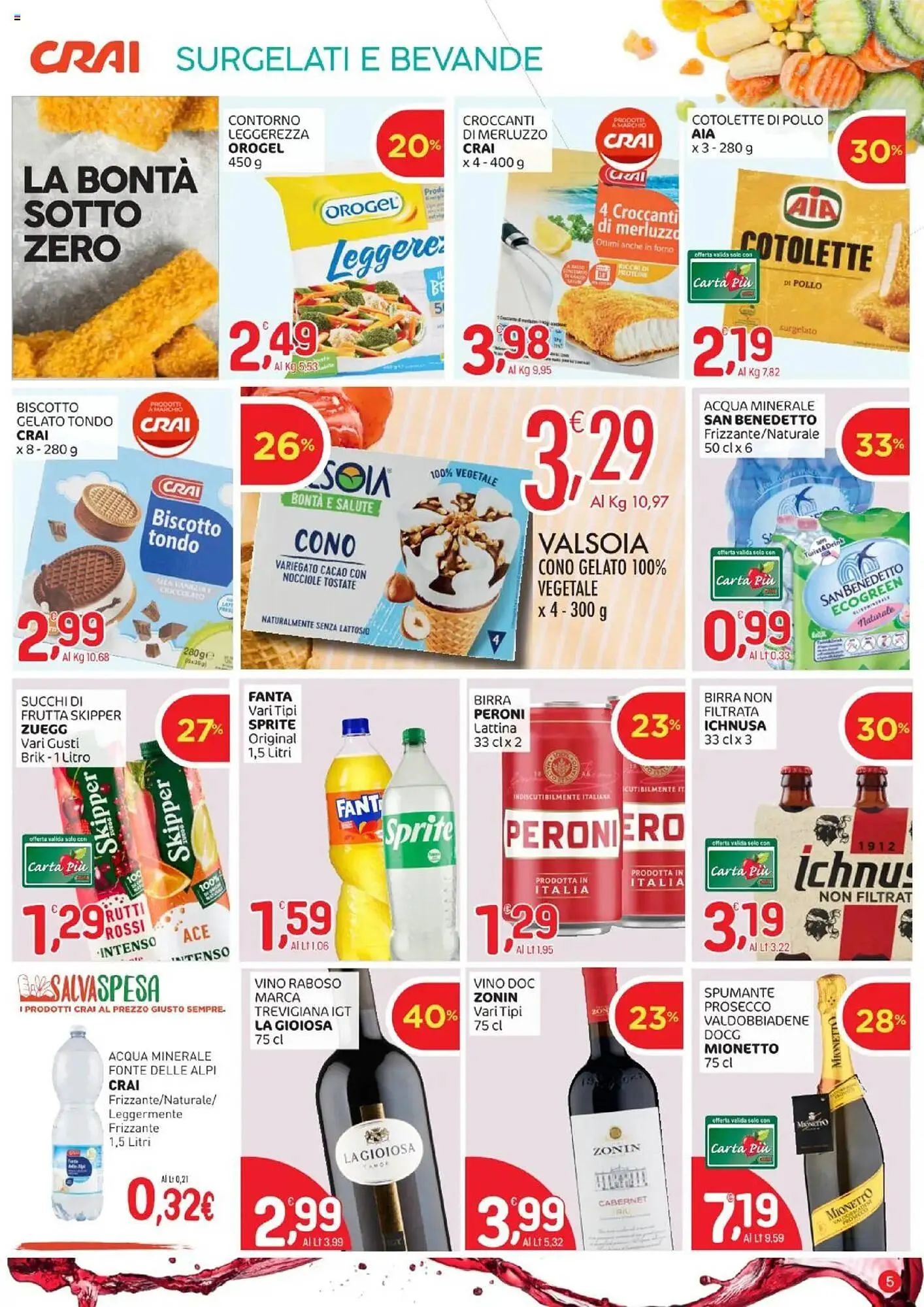 Volantino Crai da 29 maggio a 11 giugno di 2025 - Pagina del volantino 5