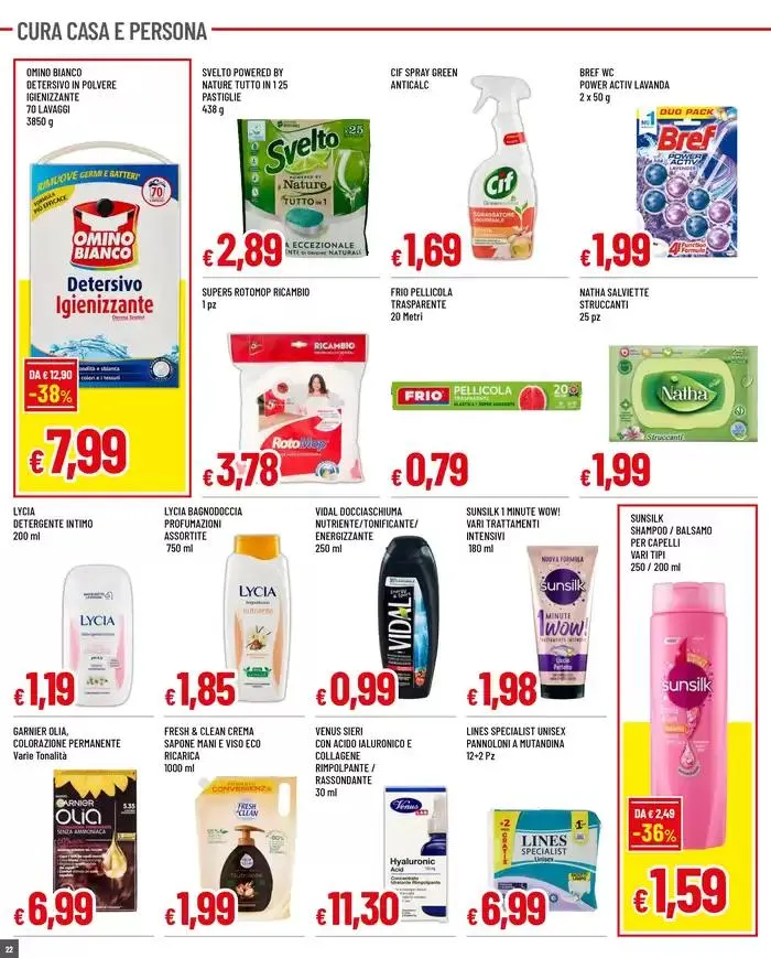 SOTTOCOSTO da 31 ottobre a 13 novembre di 2024 - Pagina del volantino 22