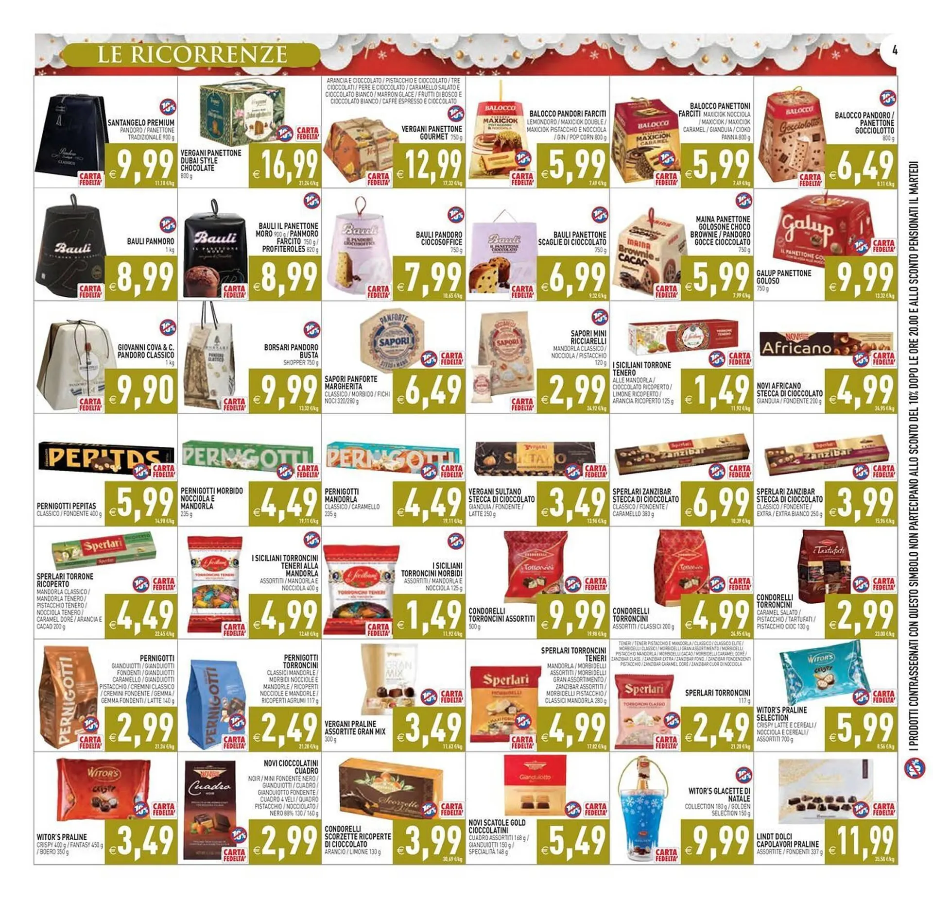 Volantino Supermercati Agorà da 6 dicembre a 15 dicembre di 2025 - Pagina del volantino 4