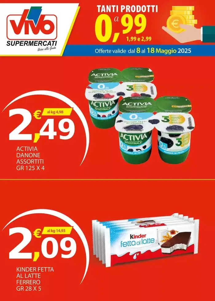 Risparmia ora con le nostre offerte da 8 maggio a 18 maggio di 2025 - Pagina del volantino 8