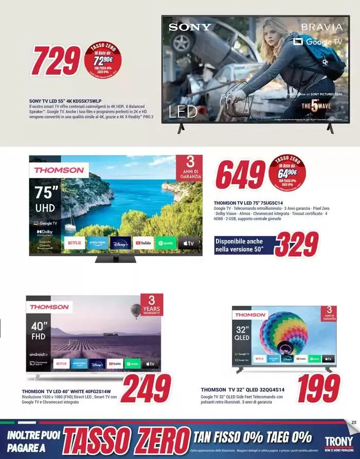 Nuove offerte da Trony! da 16 gennaio a 5 febbraio di 2025 - Pagina del volantino 25