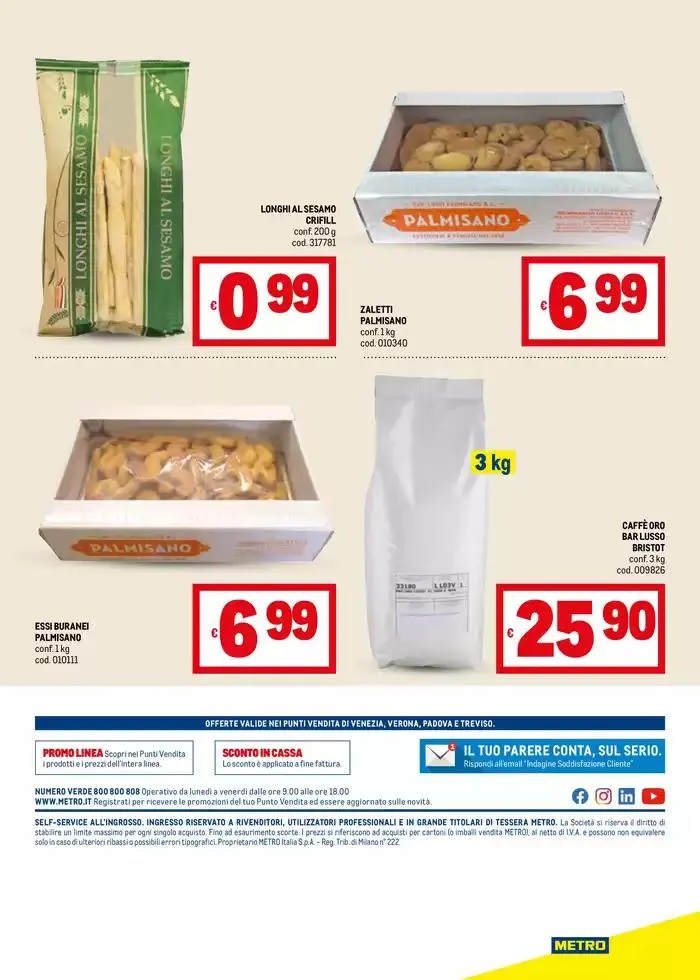 Sapori d'Italia -Veneto da 2 maggio a 28 maggio di 2025 - Pagina del volantino 8