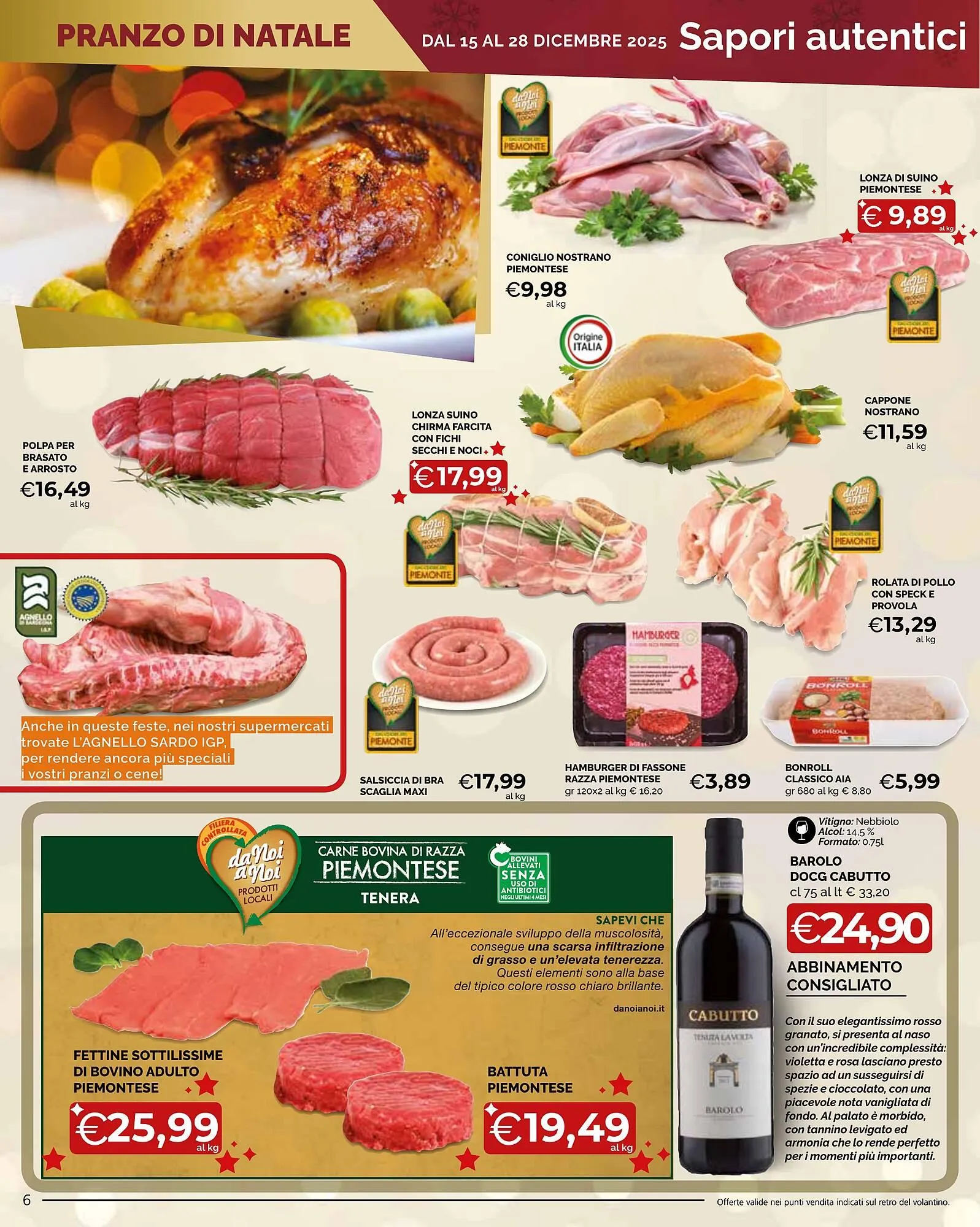 Volantino Mercatò Big da 15 dicembre a 28 dicembre di 2025 - Pagina del volantino 6