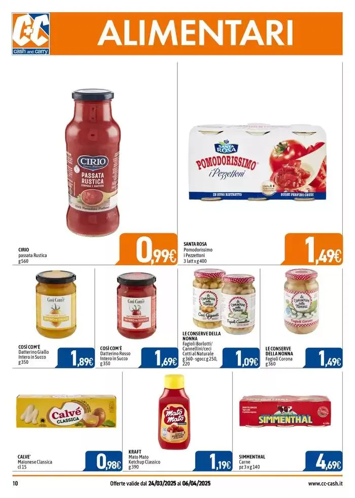 AFFARI SPECIALI da 24 marzo a 6 aprile di 2025 - Pagina del volantino 10
