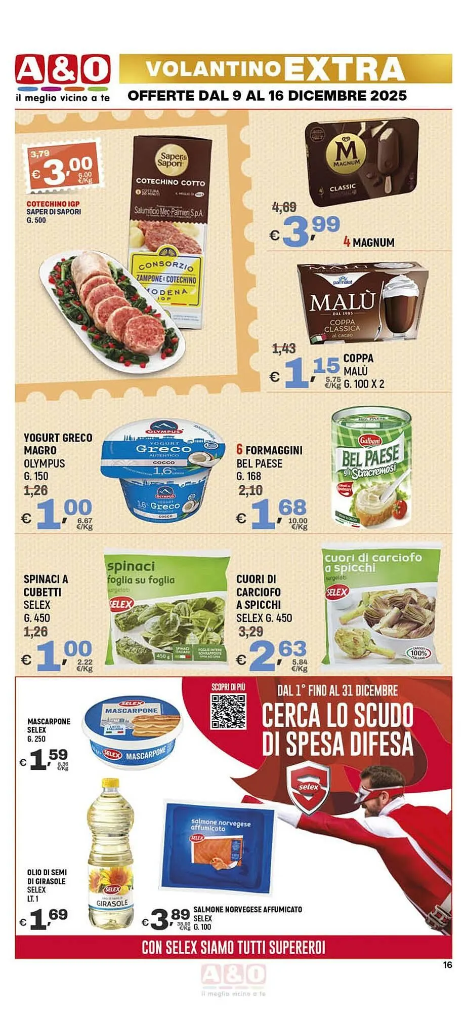 Volantino A&O da 9 dicembre a 16 dicembre di 2025 - Pagina del volantino 16