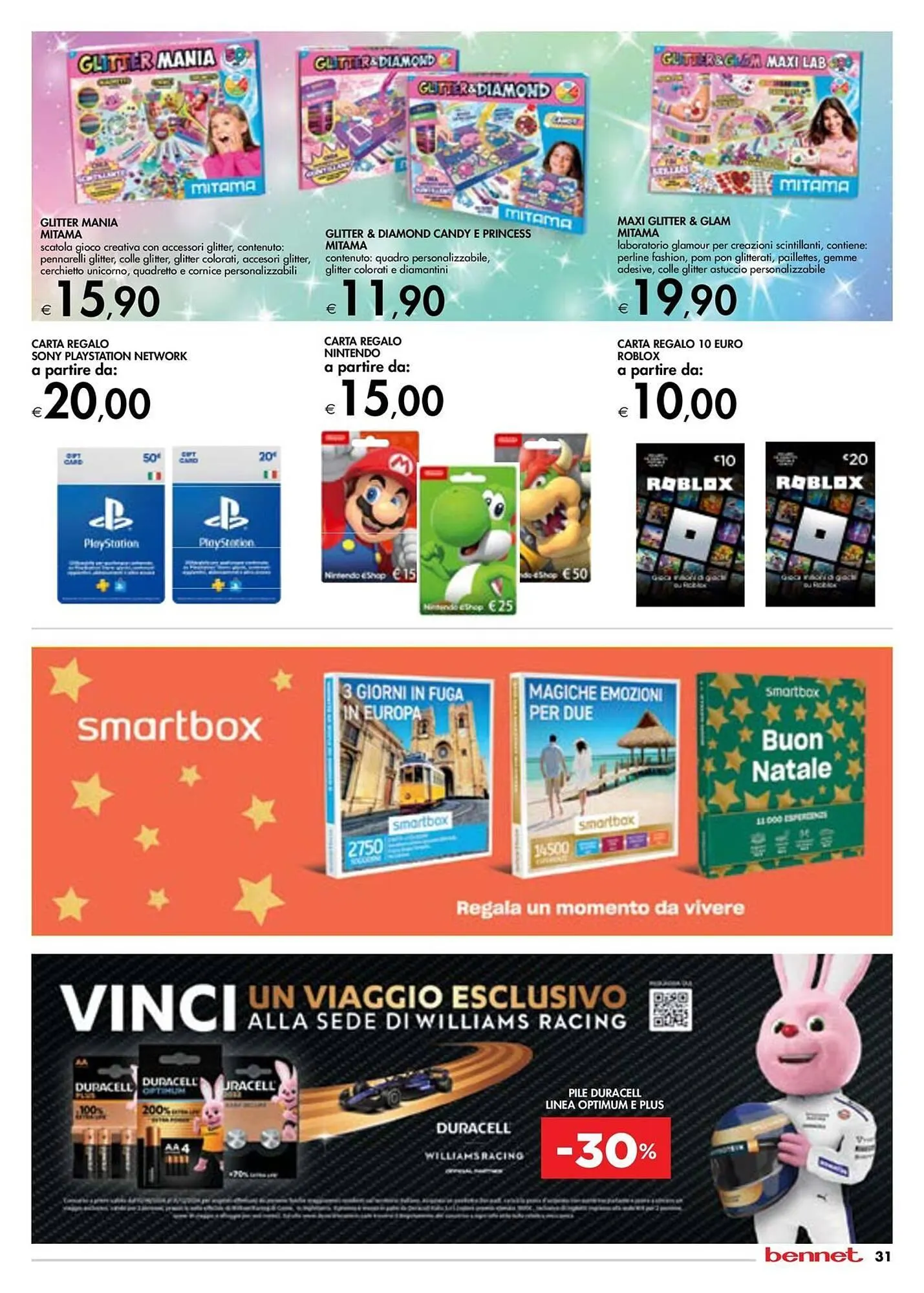 Volantino Bennet da 7 novembre a 24 dicembre di 2024 - Pagina del volantino 31