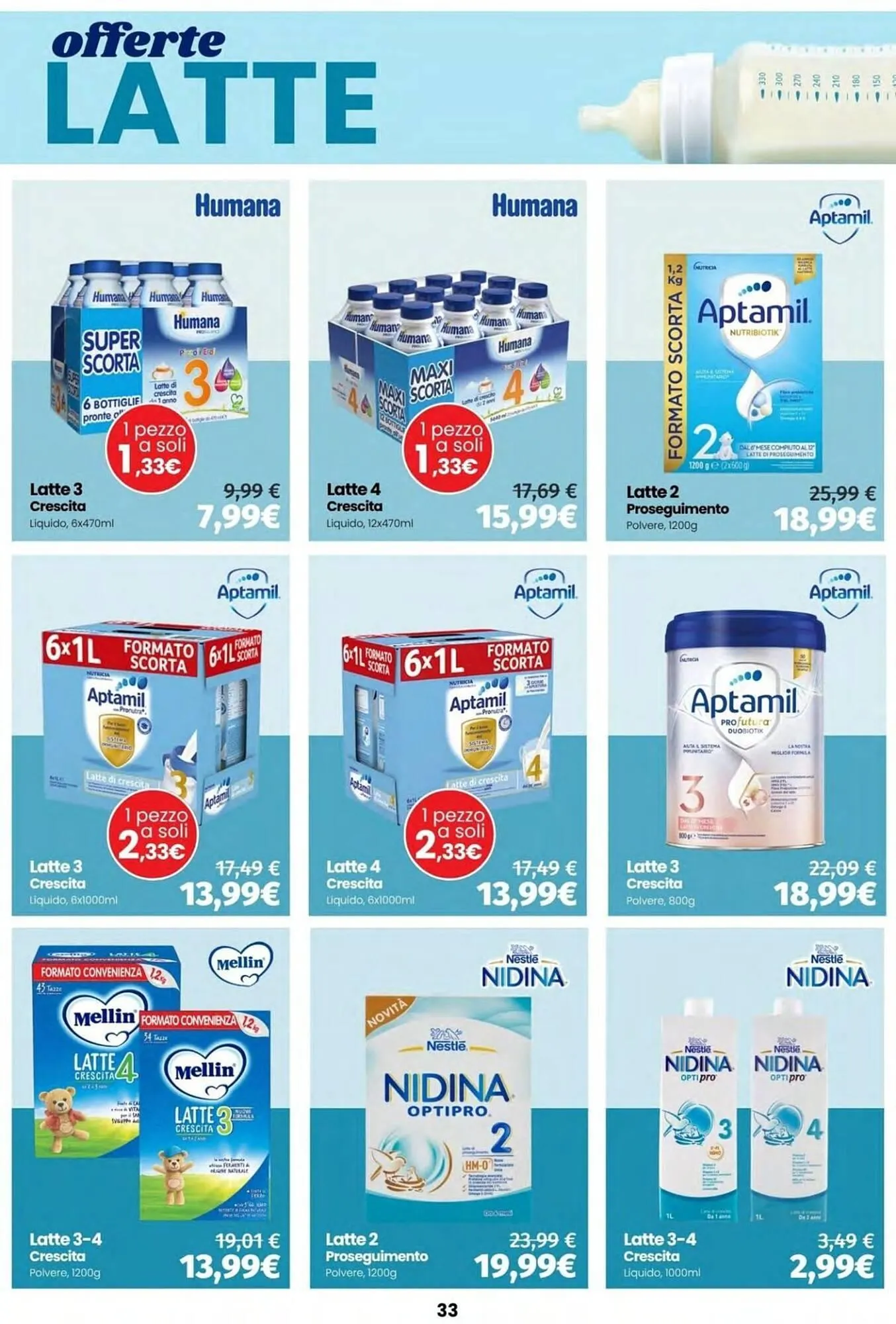 Volantino Paniate da 3 luglio a 27 luglio di 2025 - Pagina del volantino 33