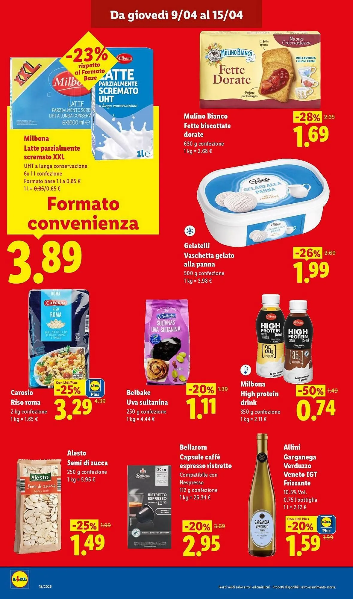 Volantino Lidl da 9 aprile a 15 aprile di 2026 - Pagina del volantino 10