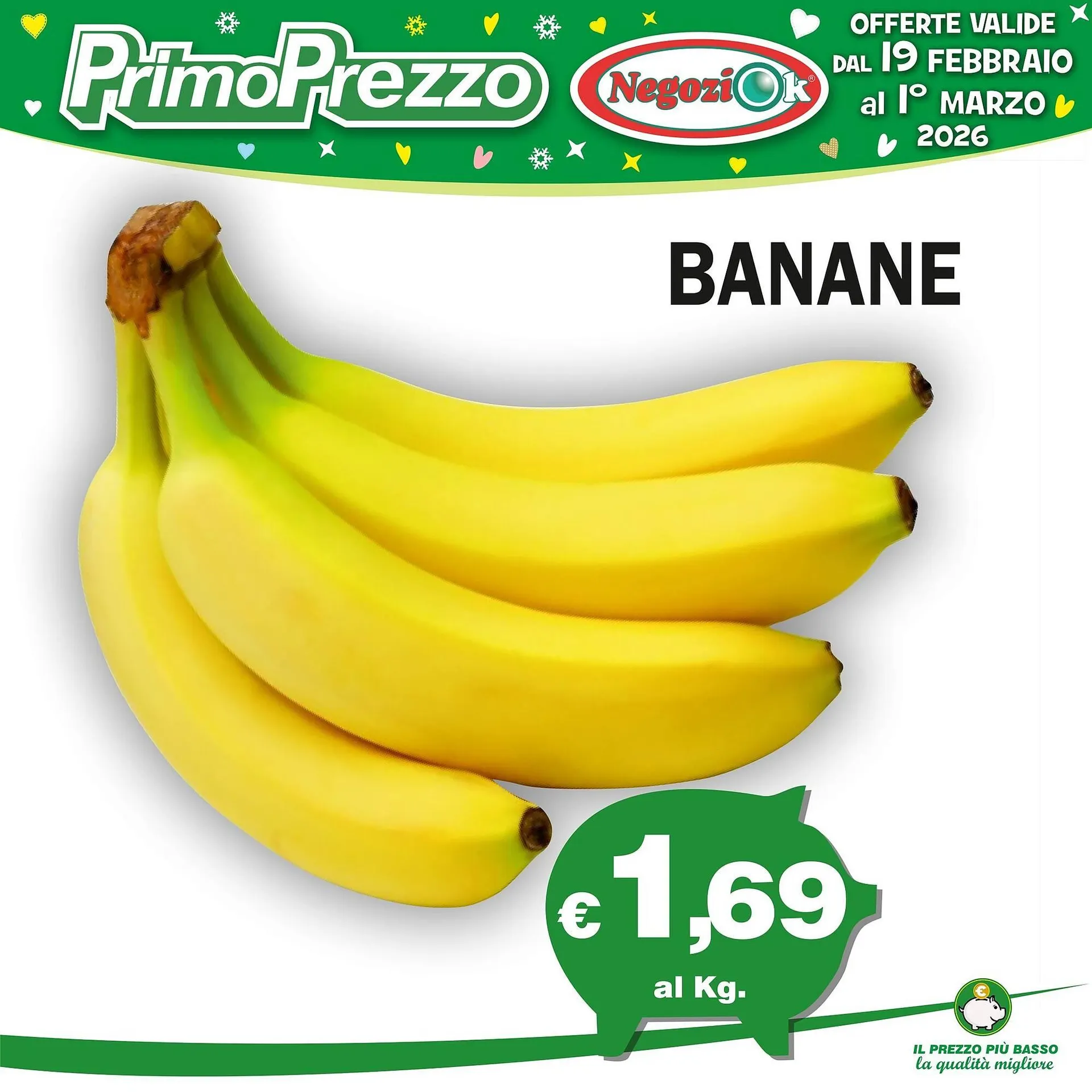 Volantino Primo Prezzo da 25 febbraio a 1 marzo di 2026 - Pagina del volantino 1