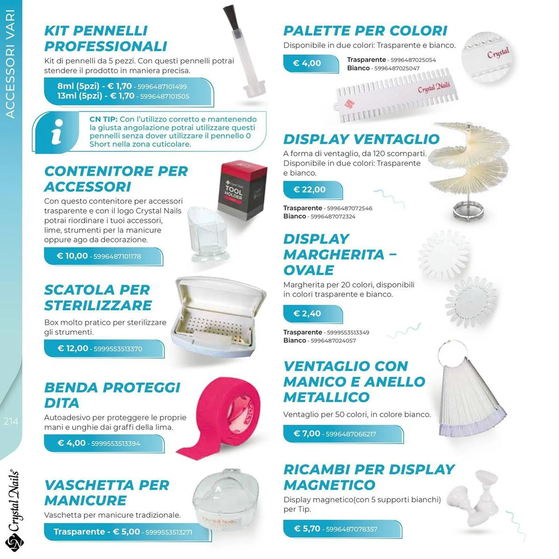 Volantino Crystal Nails da 1 luglio a 31 dicembre di 2025 - Pagina del volantino 214