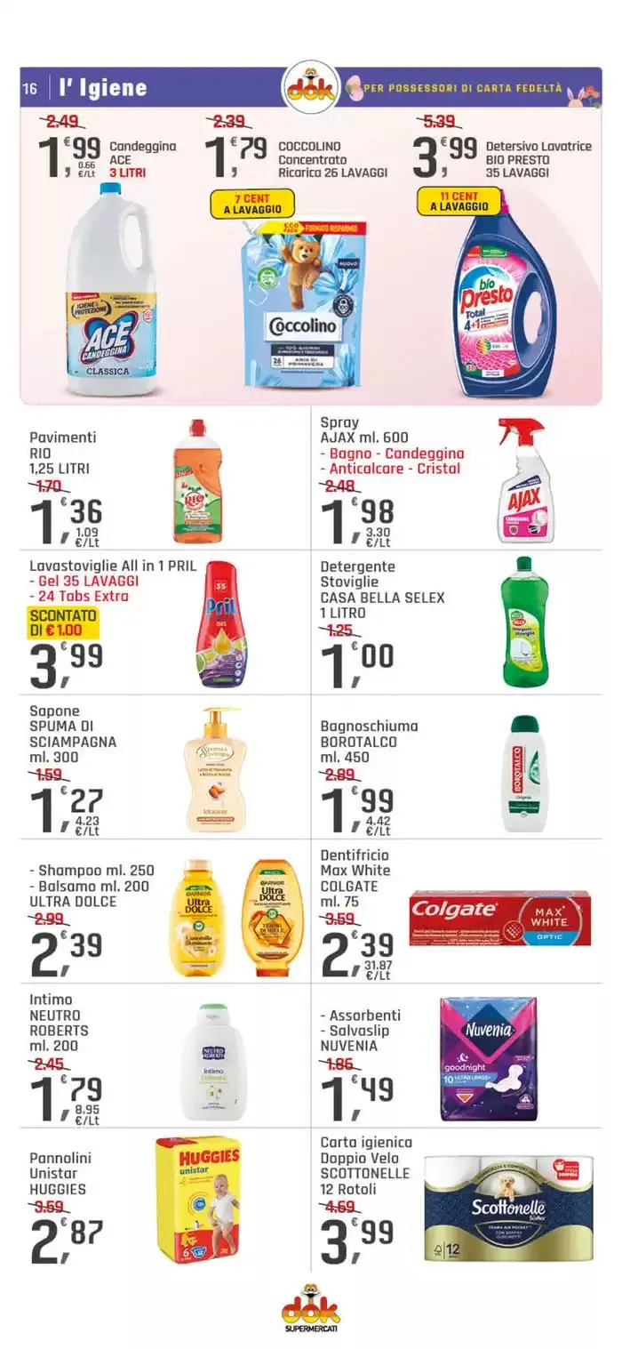 Riapre da 8 aprile a 19 aprile di 2025 - Pagina del volantino 16