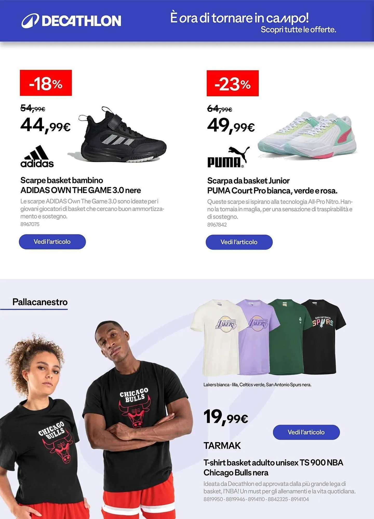 Volantino Decathlon da 1 settembre a 28 settembre di 2025 - Pagina del volantino 12