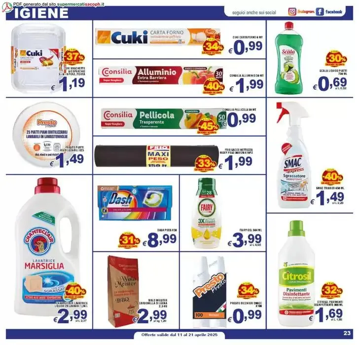 Buona Pasqua da 11 aprile a 21 aprile di 2025 - Pagina del volantino 23