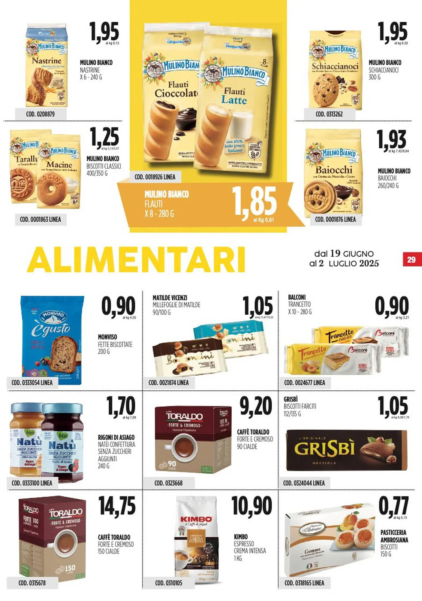 Volantino Carico Cash & Carry da 19 giugno a 2 luglio di 2025 - Pagina del volantino 29