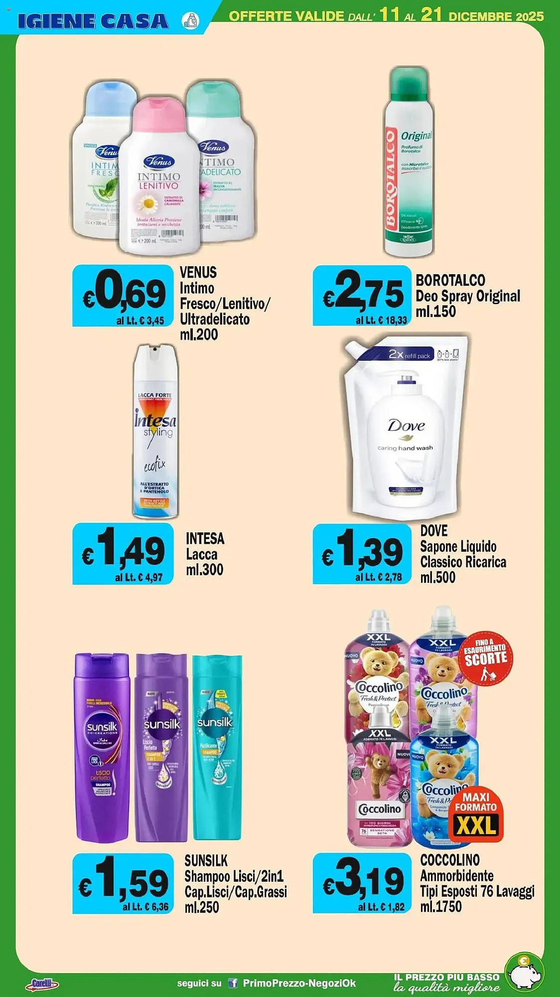 Volantino Primo Prezzo da 11 dicembre a 21 dicembre di 2025 - Pagina del volantino 26