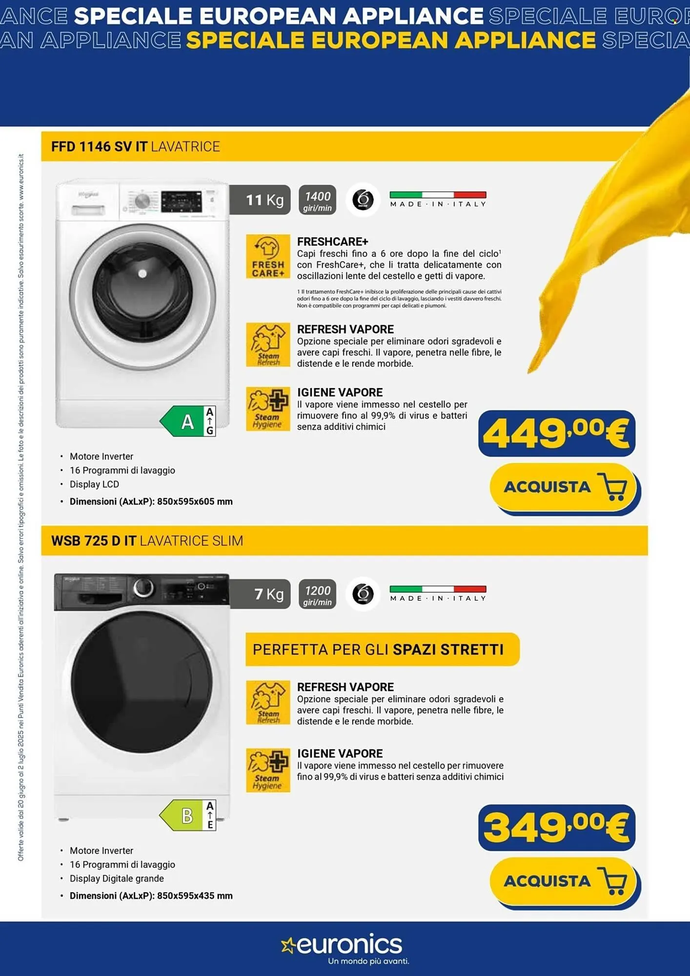 Volantino Euronics da 20 giugno a 2 luglio di 2025 - Pagina del volantino 3