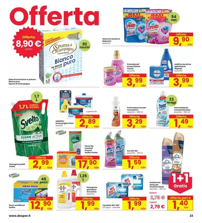 Sconti fino al 50%  da 22 aprile a 7 maggio di 2025 - Pagina del volantino 23