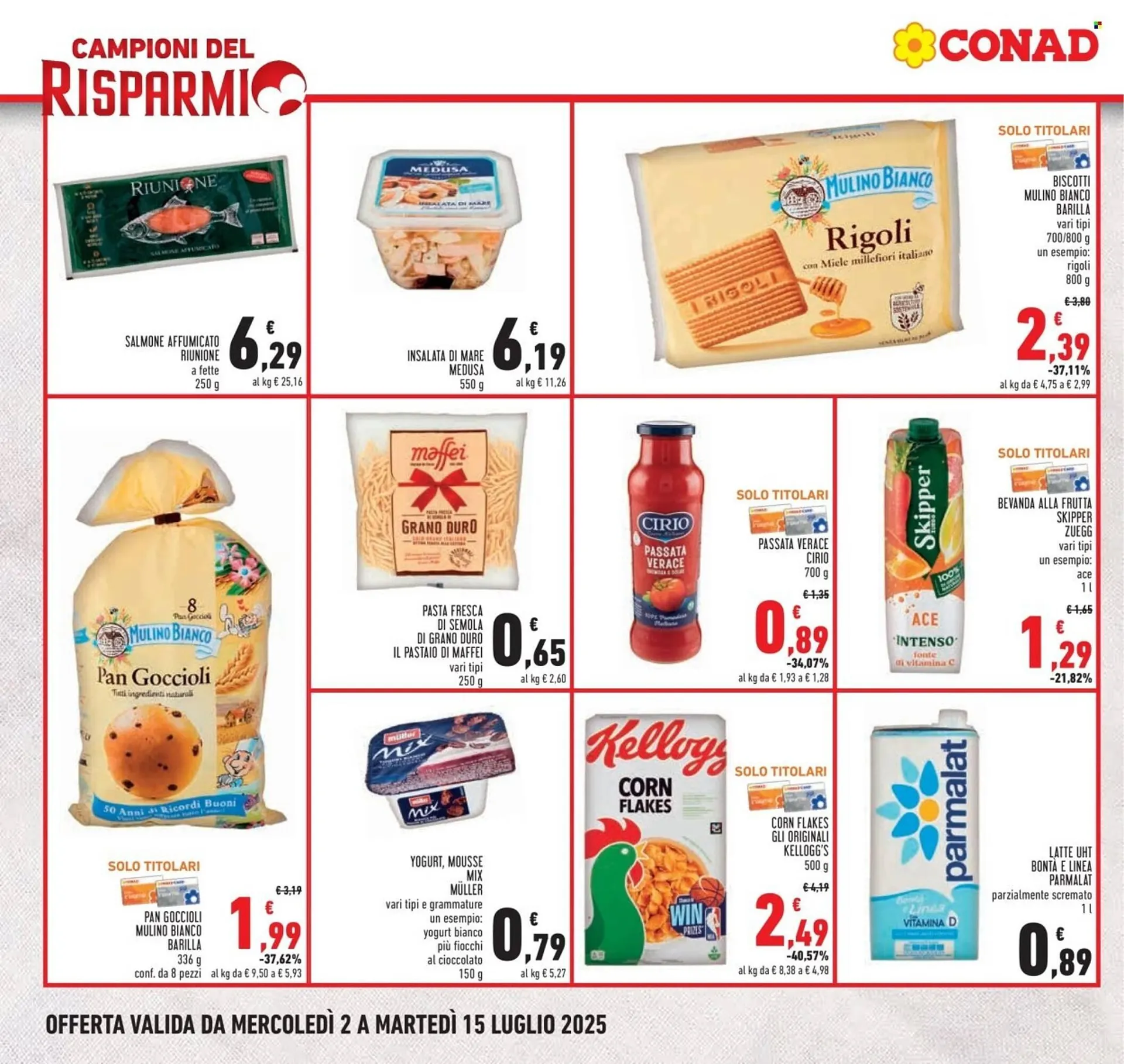 Volantino Conad da 2 luglio a 15 luglio di 2025 - Pagina del volantino 2