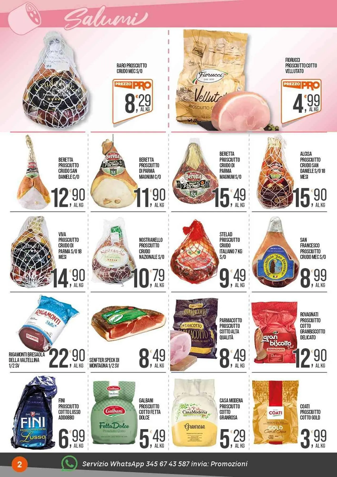 Volantino Cash pro da 21 luglio a 3 agosto di 2025 - Pagina del volantino 2