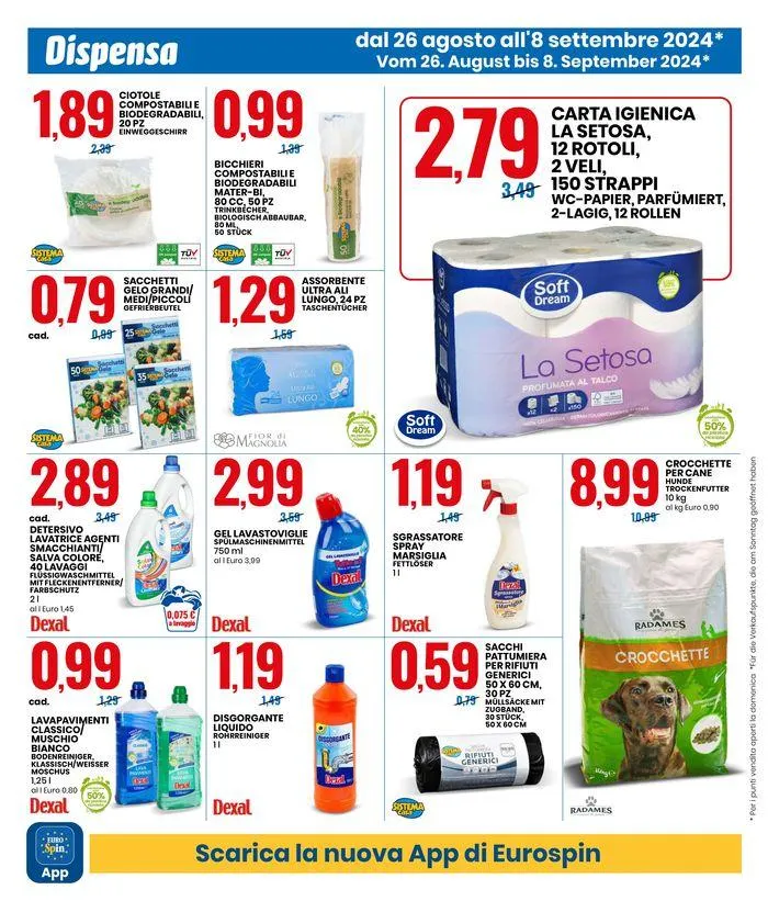 SPECIALE COLAZIONE da 26 agosto a 8 settembre di 2024 - Pagina del volantino 6