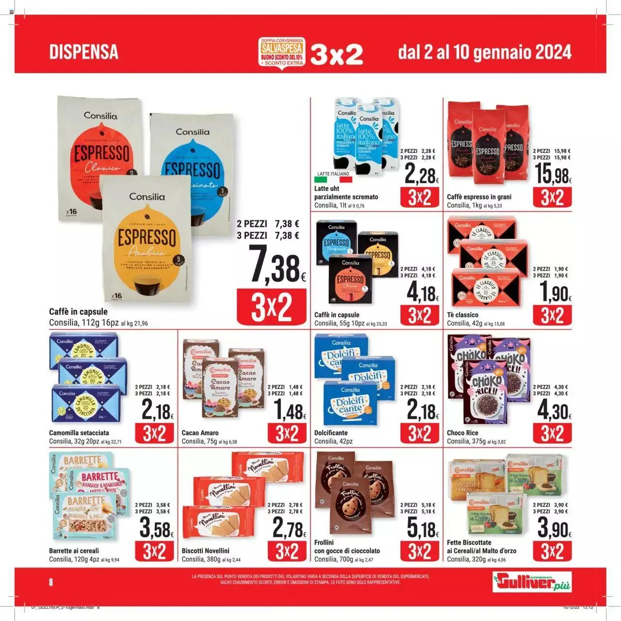 Volantino Gulliver da 2 gennaio a 10 gennaio di 2024 - Pagina del volantino 8