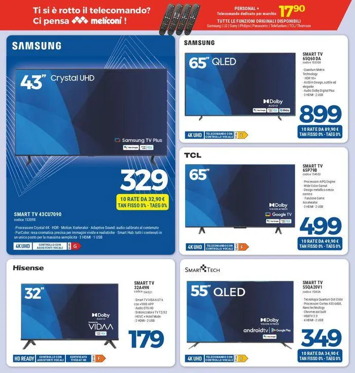 Approfitta del vero tasso zero % da 20 settembre a 17 ottobre di 2024 - Pagina del volantino 10