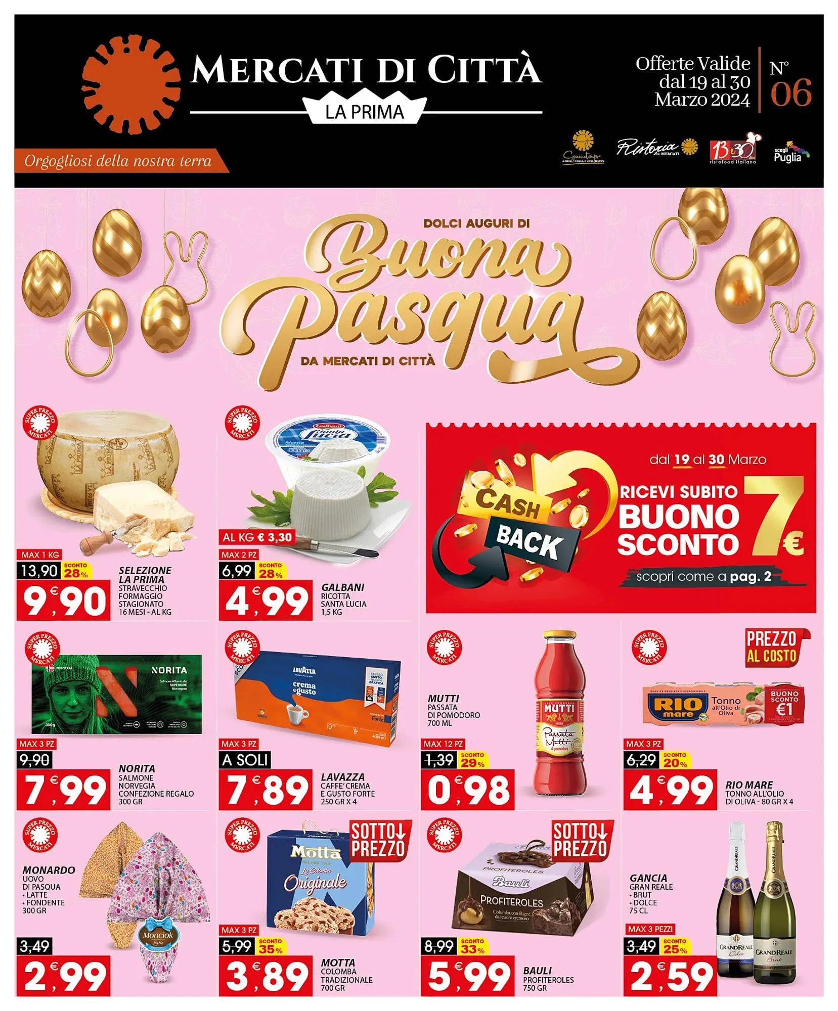 Volantino Mercati di Città La Prima da 19 marzo a 30 marzo di 2024 - Pagina del volantino 