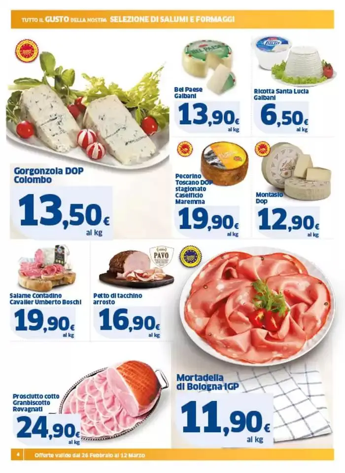 Sapori di casa da 26 febbraio a 12 marzo di 2025 - Pagina del volantino 4
