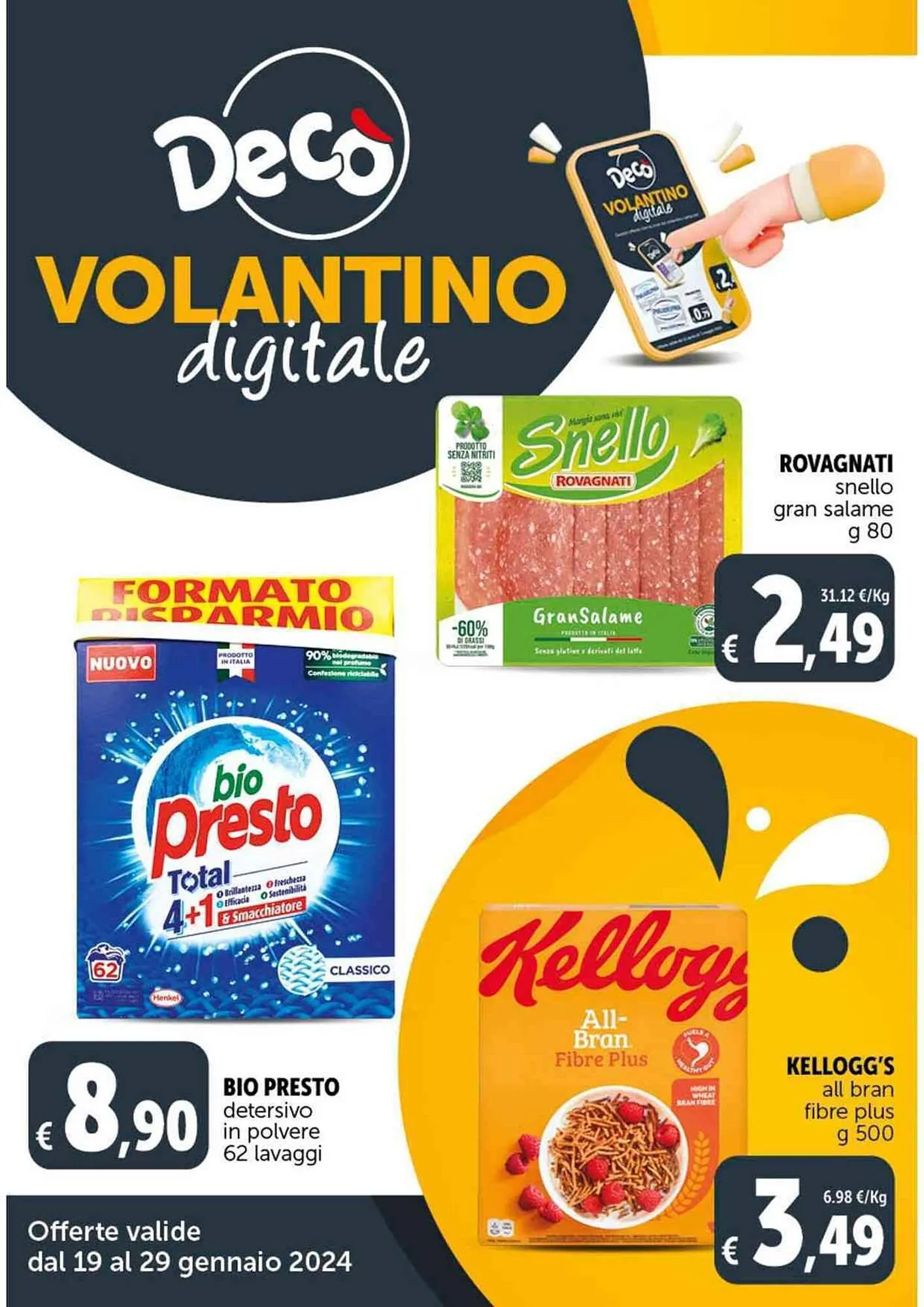 Volantino Deco Supermercati da 19 gennaio a 29 gennaio di 2024 - Pagina del volantino 21