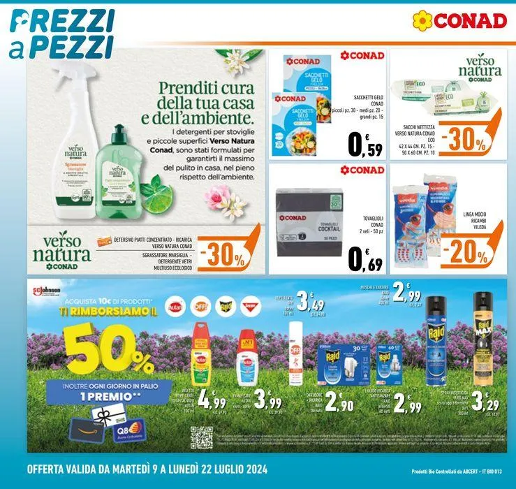 Prezzi a pezzi da 9 luglio a 22 luglio di 2024 - Pagina del volantino 22