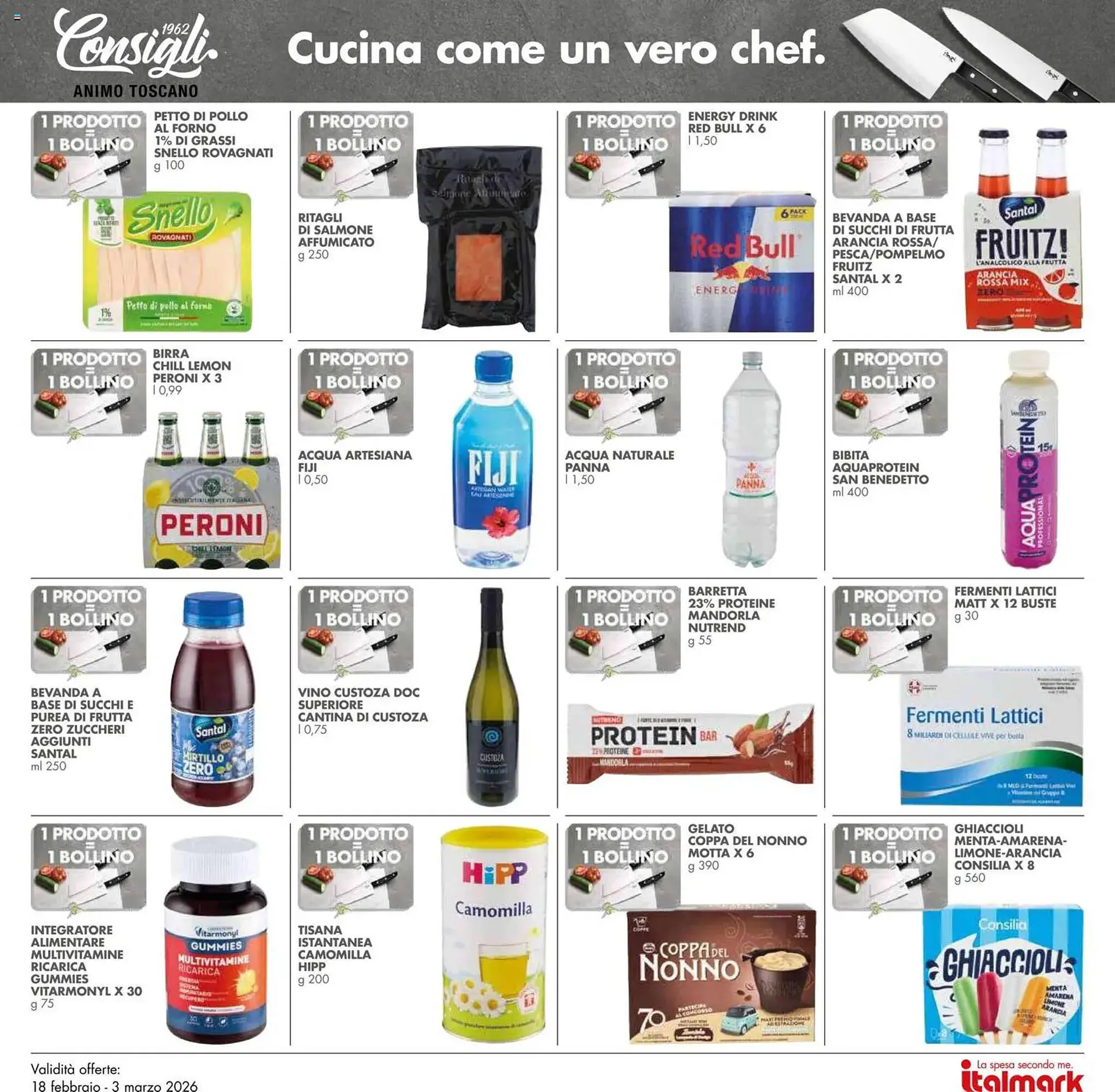 Volantino Italmark da 18 febbraio a 3 marzo di 2026 - Pagina del volantino 26