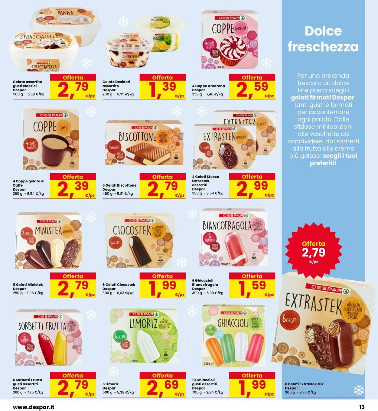 Interspar Volantino attuale da 31 luglio a 9 agosto di 2025 - Pagina del volantino 13