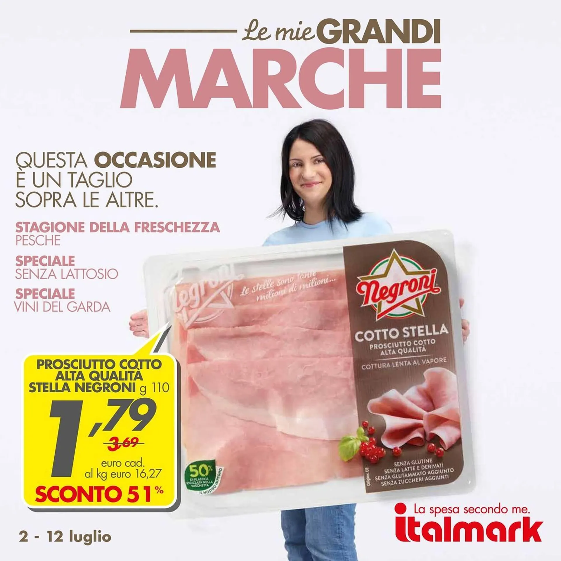 Volantino Italmark da 2 luglio a 12 luglio di 2025 - Pagina del volantino 1