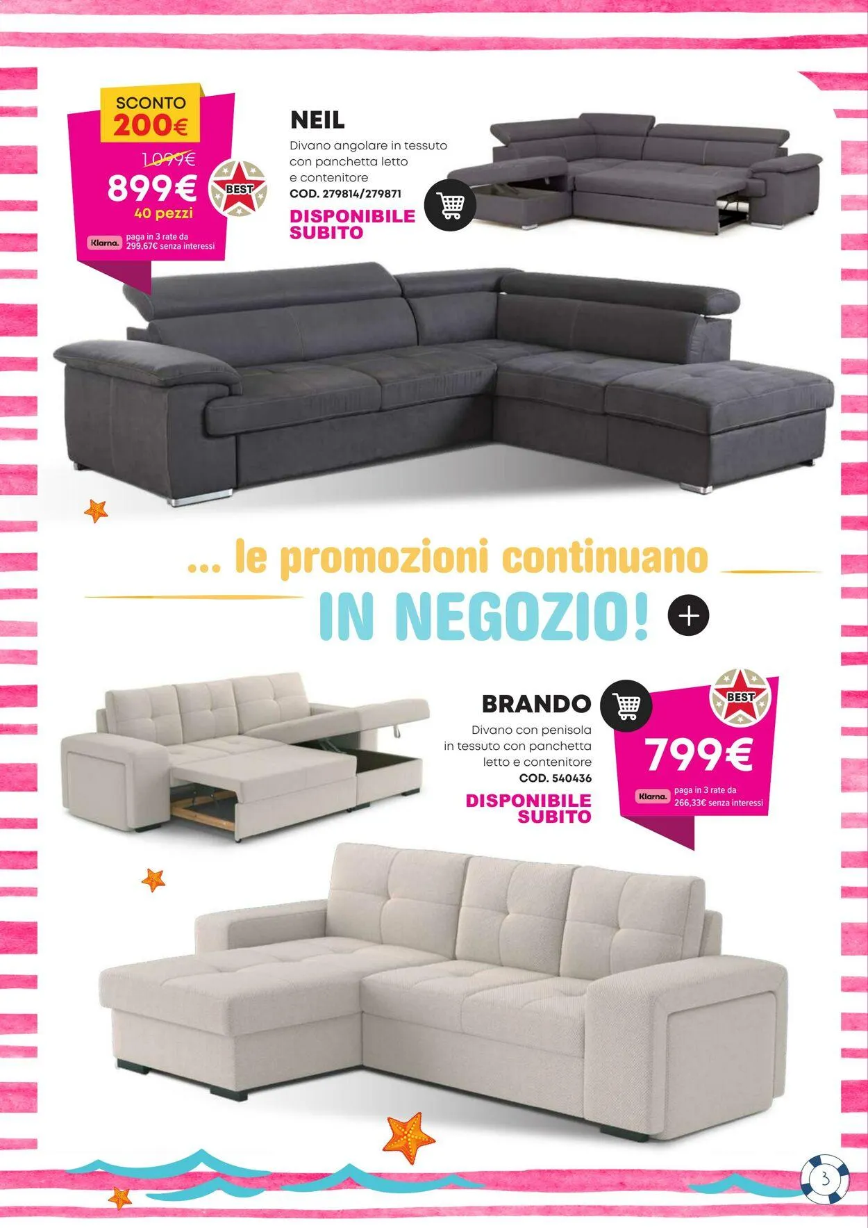 Conforama Volantino attuale da 13 giugno a 27 giugno di 2025 - Pagina del volantino 3